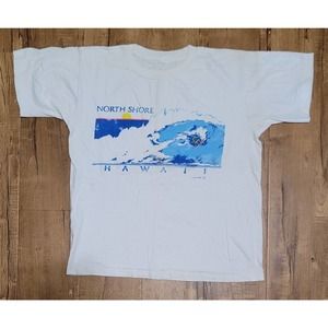 Vtg North Shore Hawaii Single Stitch T-shirt Surfing